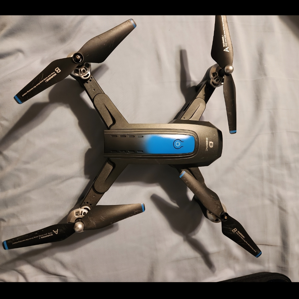 Black and Blue Kids Drone